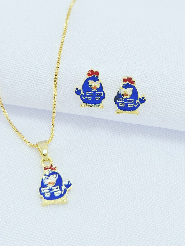 Conjunto infantil galinha pintadinha