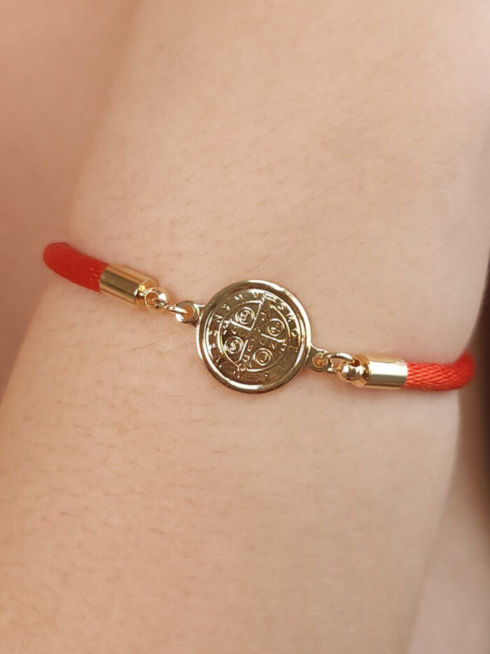 Pulseira medalha de São Bento