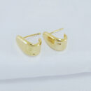 Brinco triangular liso