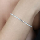 Pulseira riviera prateado