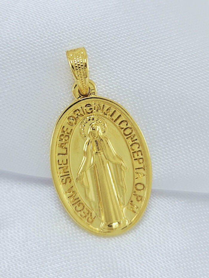 Pingente medalha Nossa Senhora das Graças