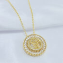 Gargantilha mandala menino cravejado