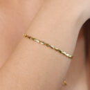 Pulseira setas dourada