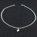 Tornozeleira com ponto de luz