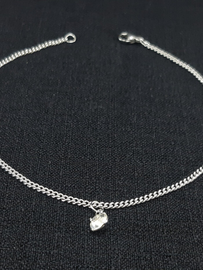 Tornozeleira com ponto de luz