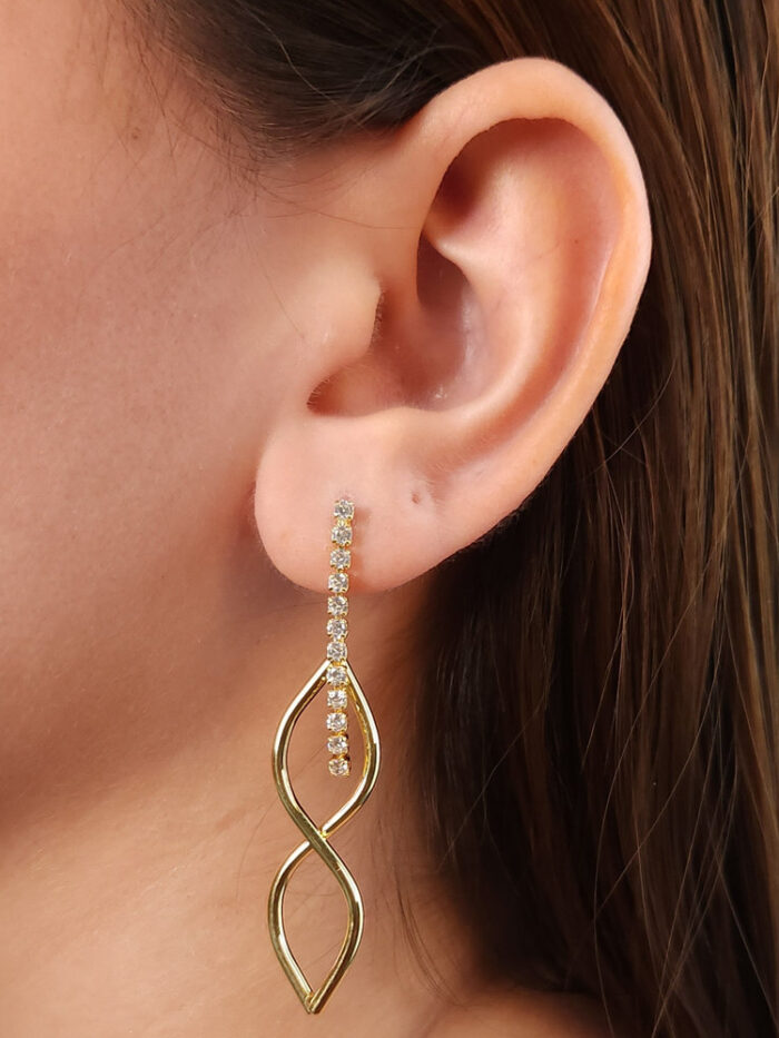 Brinco fio riviera fios lisos