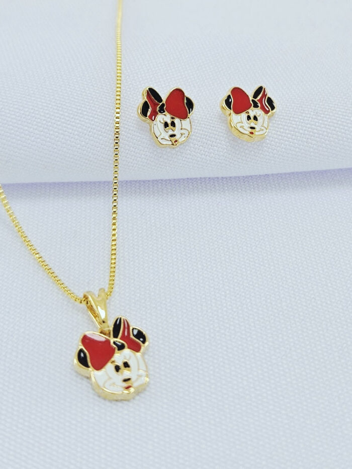 Conjunto infantil minnie