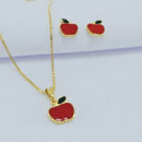 Conjunto infantil maçã