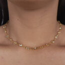 Gargantilha choker pontos de luz