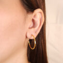 Argola fio liso aberto