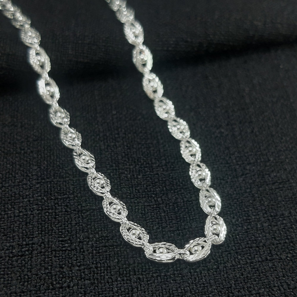 Gargantilha choker elos ovais vazados