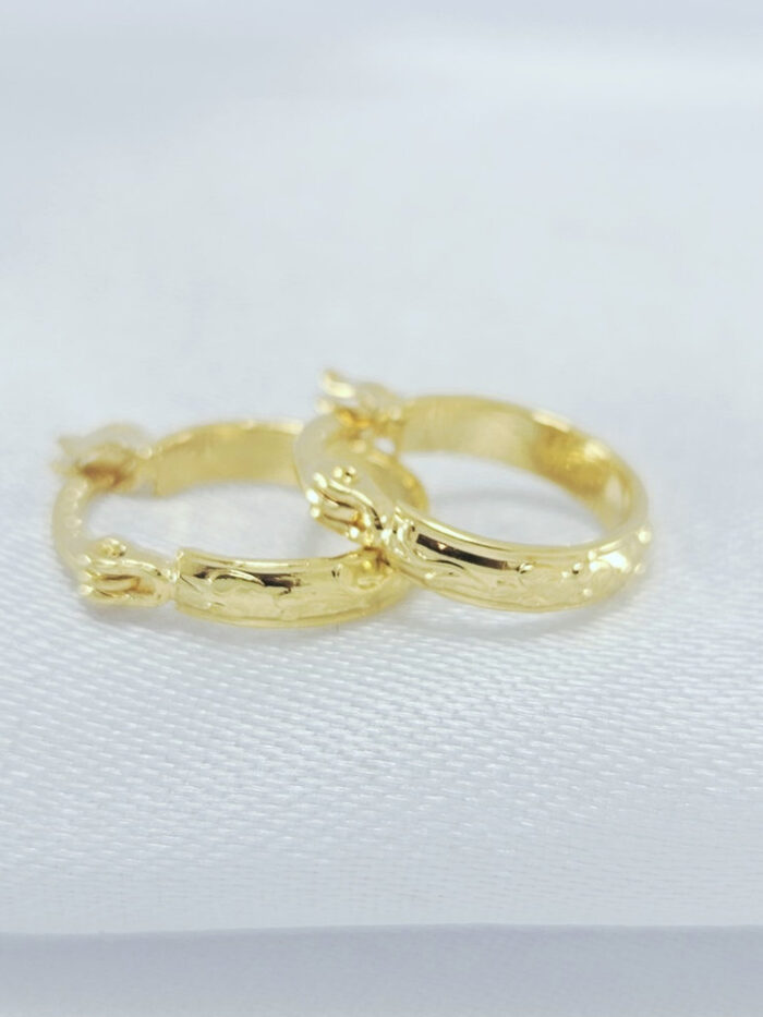 Argolinha antialérgica craquelada