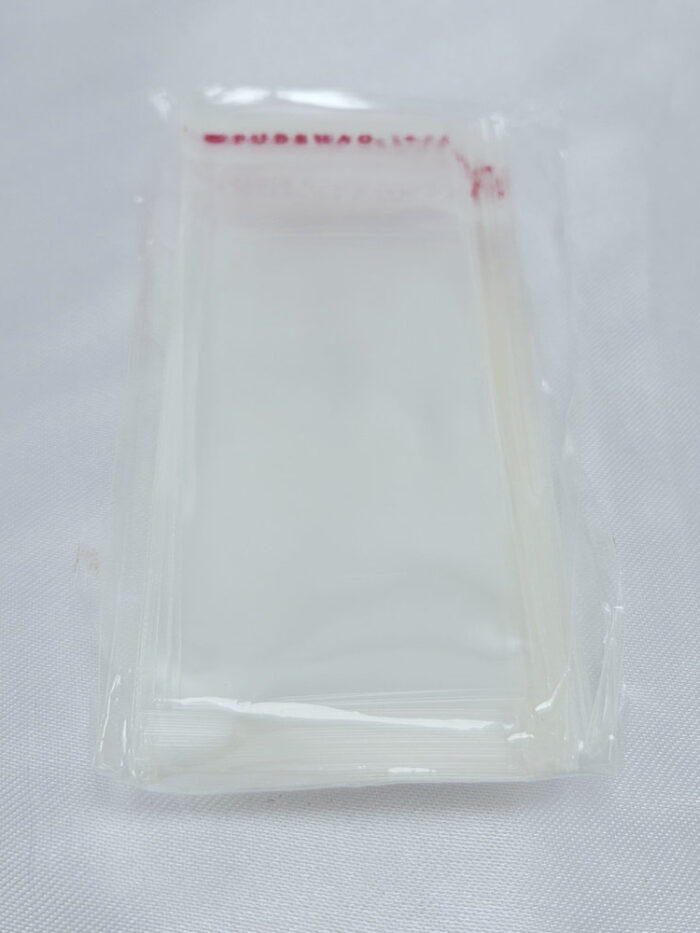 Saquinhos transparente 4x7+3cm