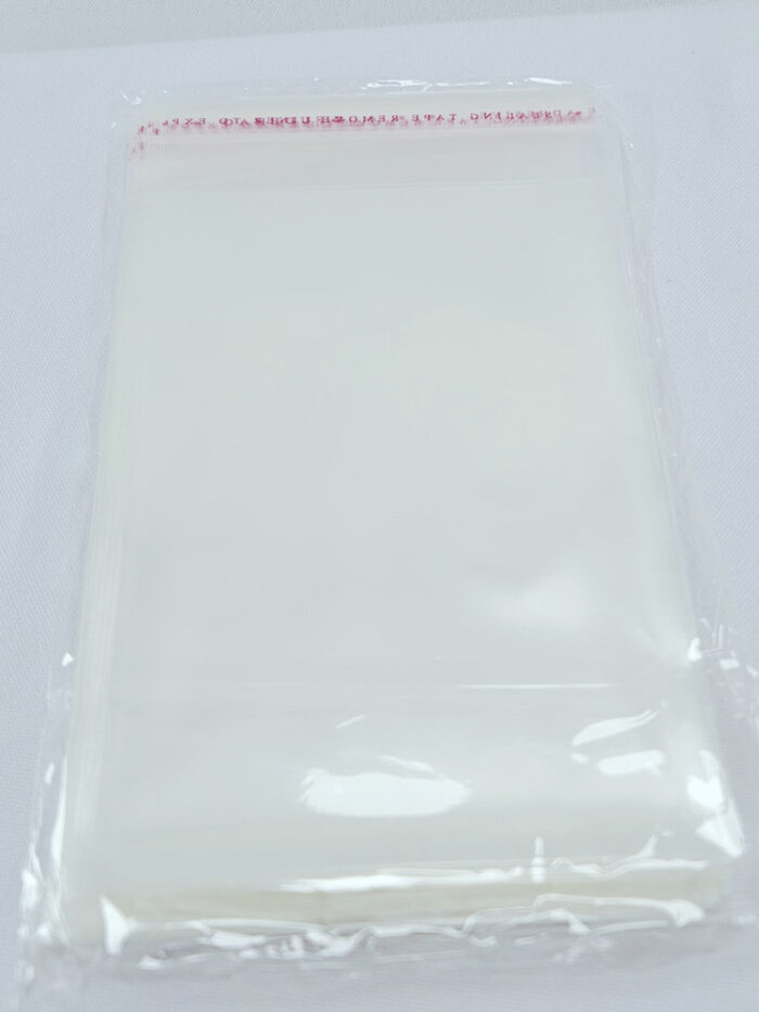 Saquinhos transparente 9x13+3cm