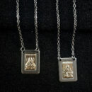 Escapulário Sagrado Coração de Jesus e N.S do Carmo  detalhado