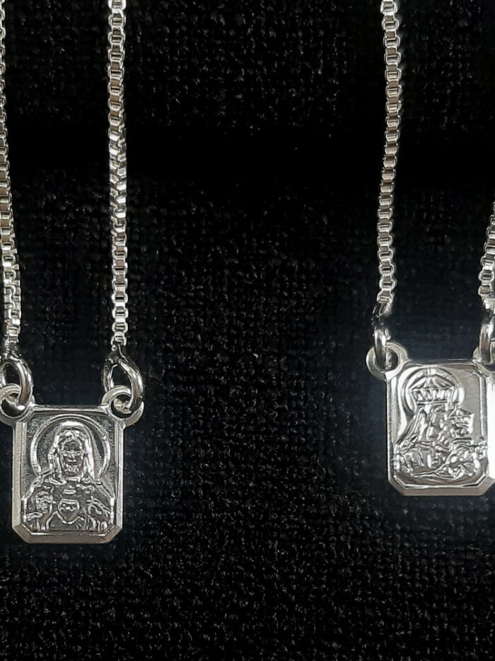 Escapulario S. C de Jesus e N. S. do Carmo