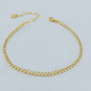 Pulseira riviera pedra losango