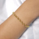 Pulseira elo português liso