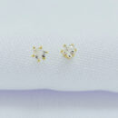 Brinco infantil ponto de luz formato coração