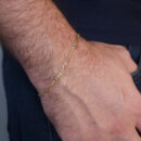 Pulseira masculina minimalista