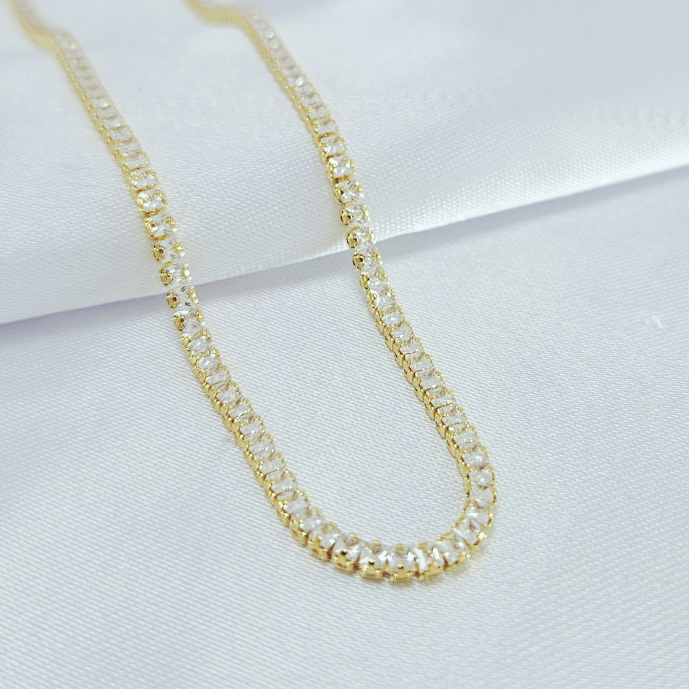 Gargantilha choker riviera cristal