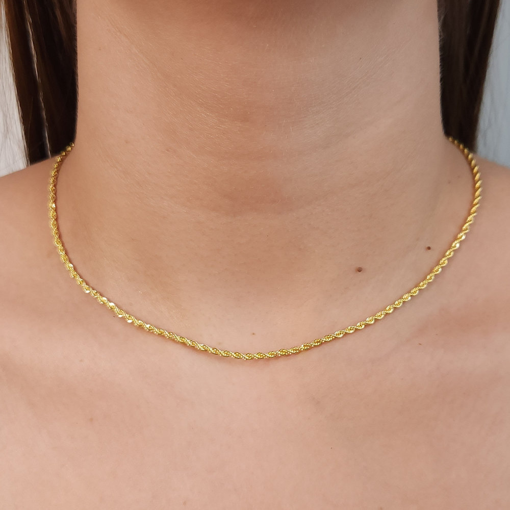 Gargantilha choker elo baiaino