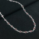 Gargantilha chocker com pedras em zircônias