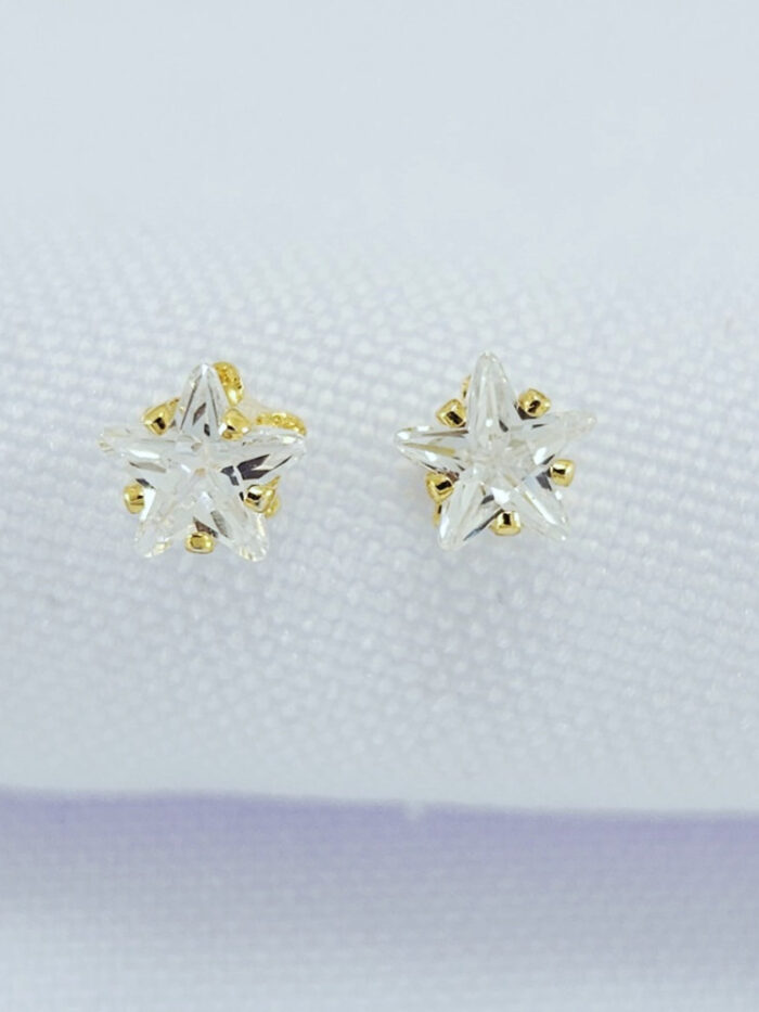 Brinco ponto de luz com estrela