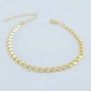 Pulseira masculina elos duplos