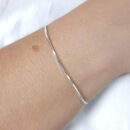 Pulseira fio malha fina