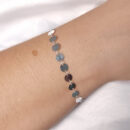 Pulseira modelo elos chapeados liso