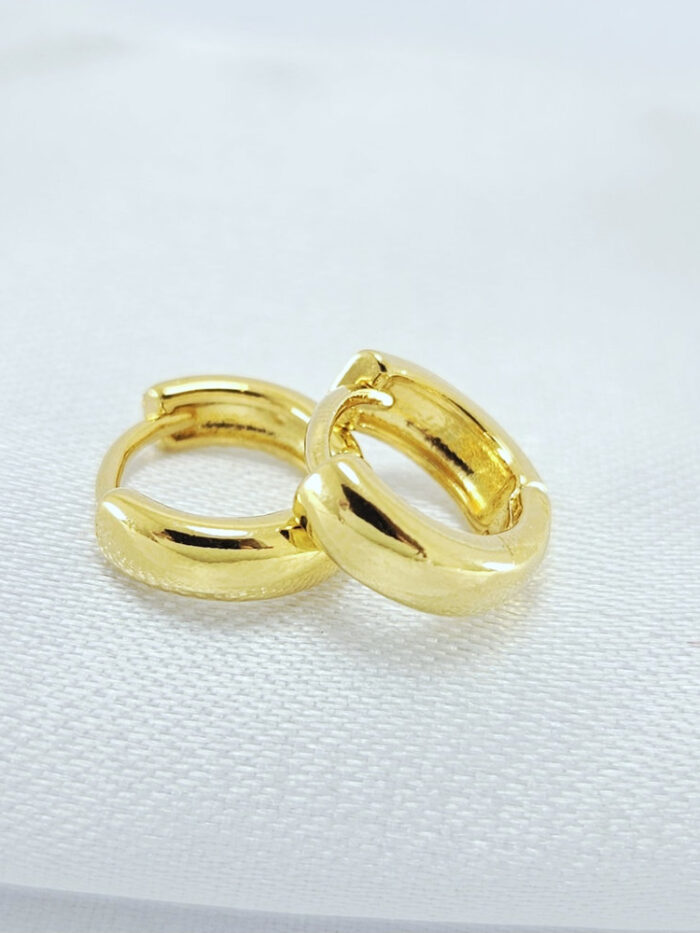 Argolinha estilo fio boleado