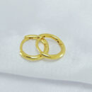 Brinco modelo argolinha dourado