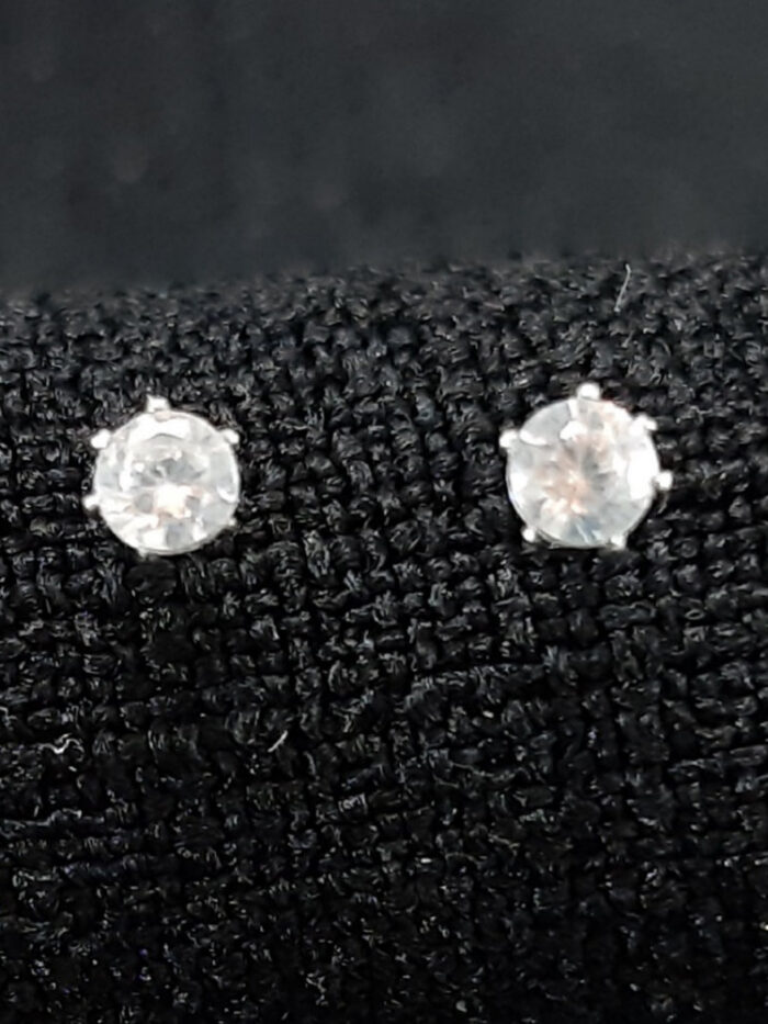 Brinco ponto de luz redondo minimalista