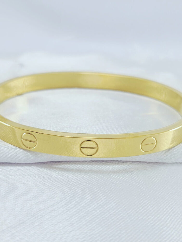 Bracelete cartier dourado