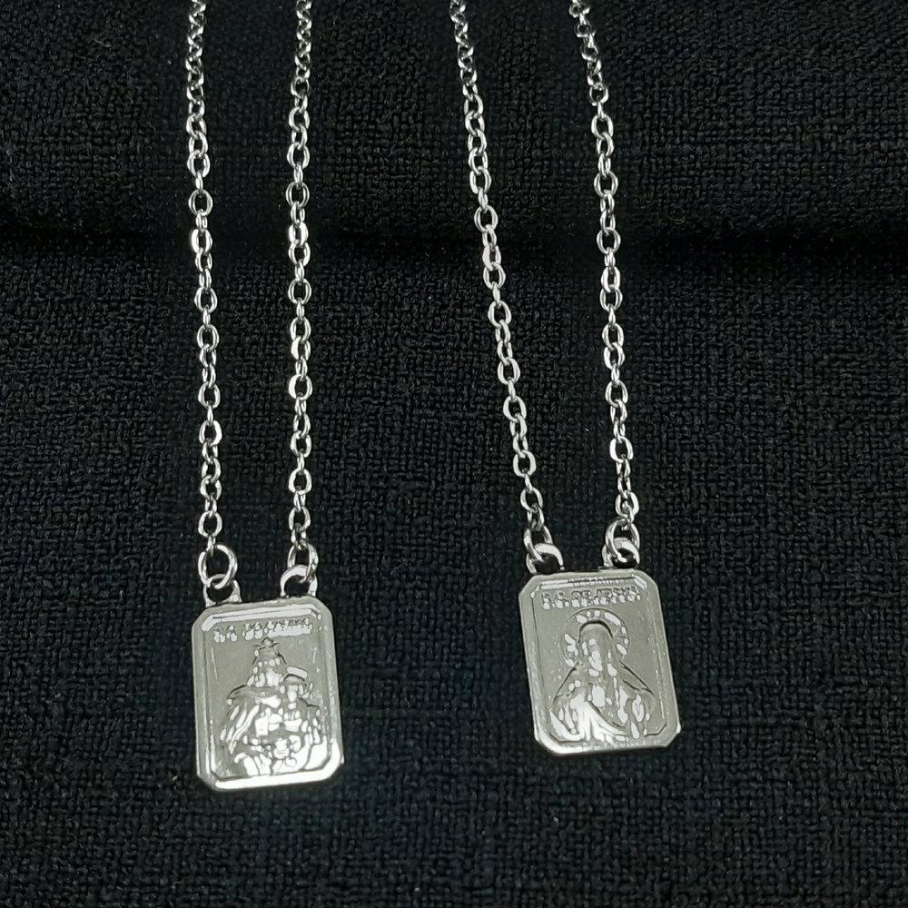 Escapulário N.S do Carmo e sagrado coração