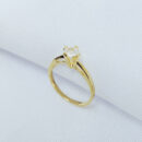 Anel ponto de luz com detalhe fio vazado