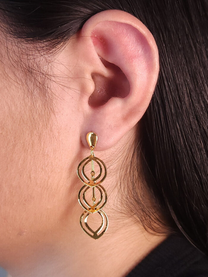 Brinco base liso elos vazados