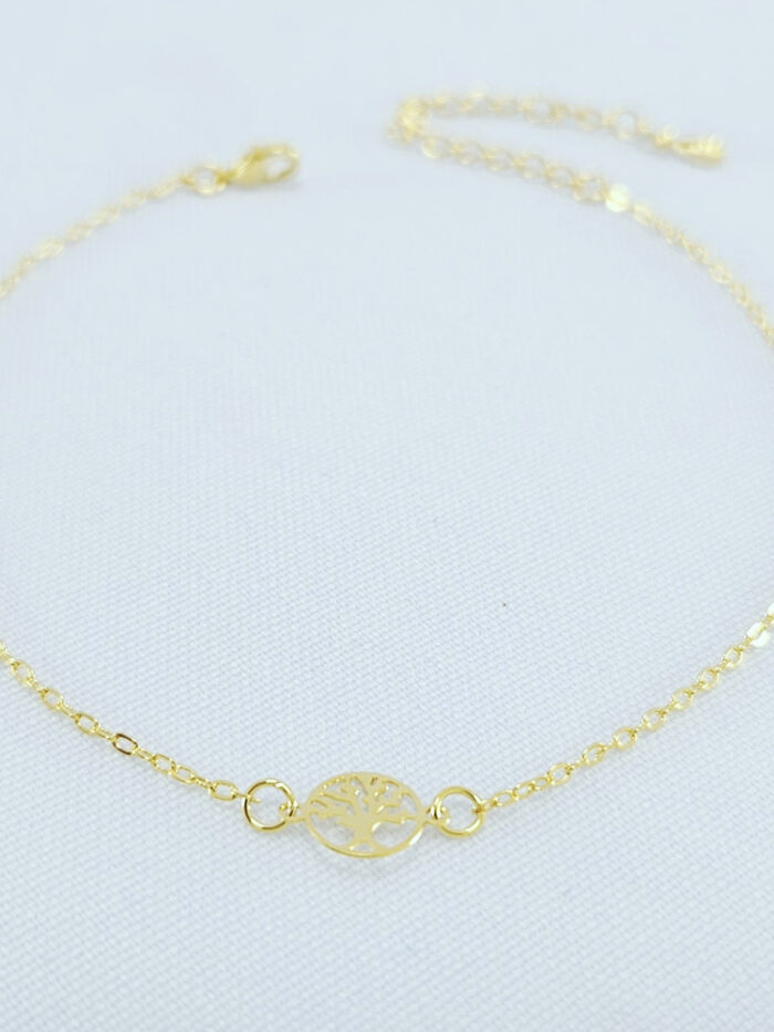 Tornozeleira modelo árvore da vida