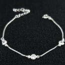 Pulseira veneziana com pontos de luz