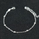 Pulseira bolinhas lisas