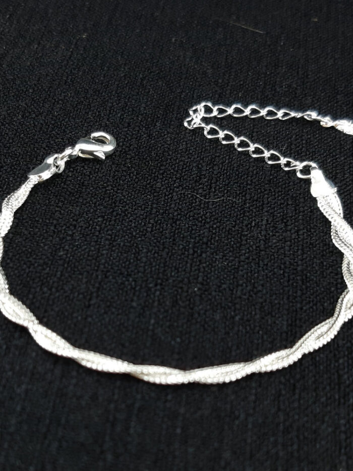 Pulseira fio duplo torcido