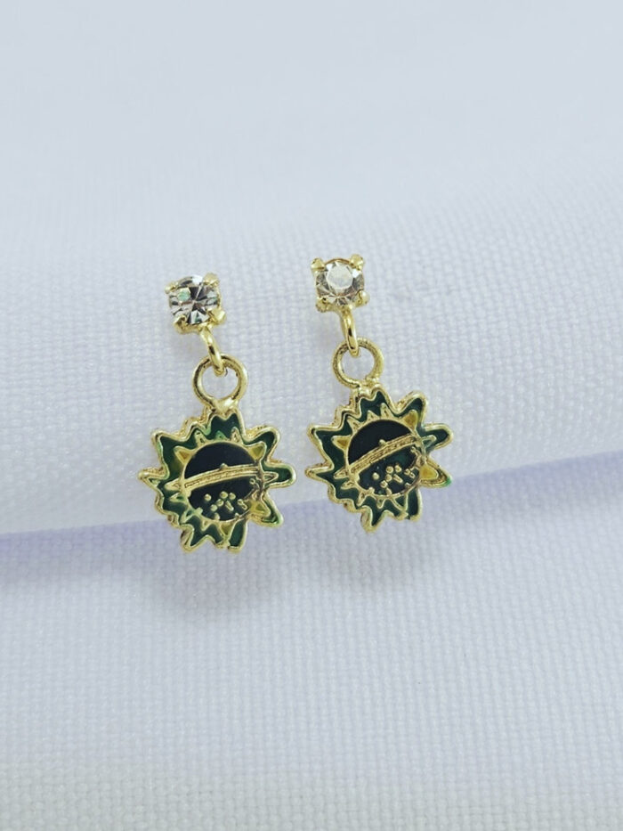 Brinco infantil ponto de luz e bandeira do Brasil