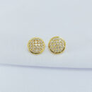 Brinco círluco cravejado