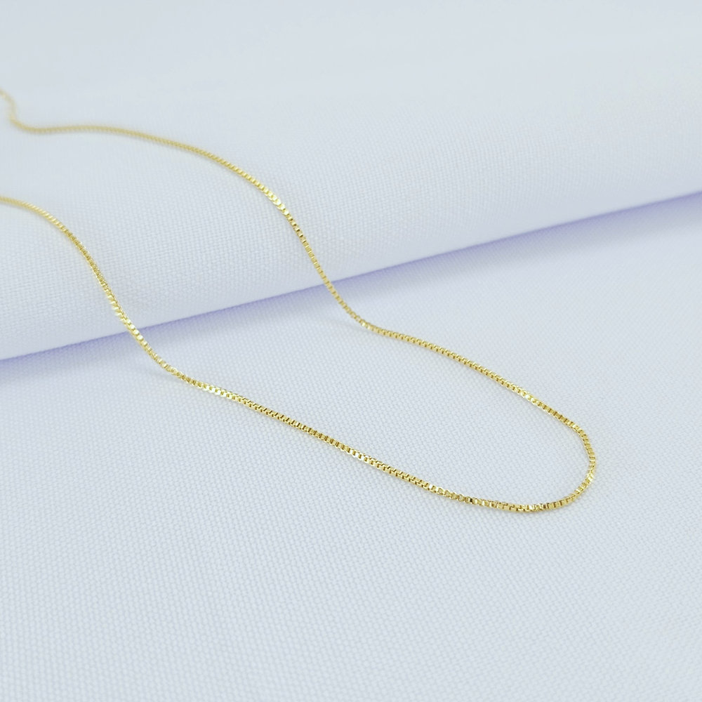 Gargantilha corrente veneziana longa