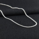 Gargantilha longo com riviera