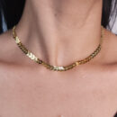 Gargantilha choker detalhe seta