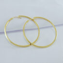 Argola fechada fio quadrado