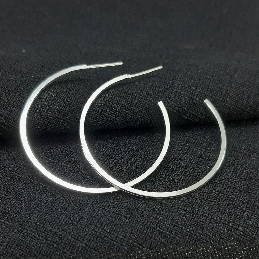 Argola aberta fio liso