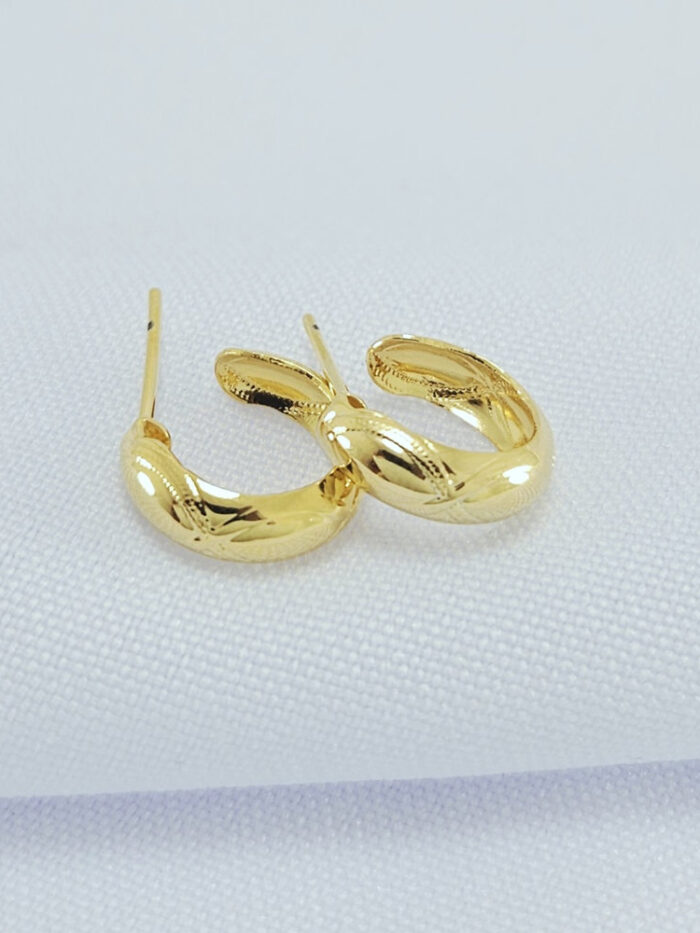 Argola boleada detalhada